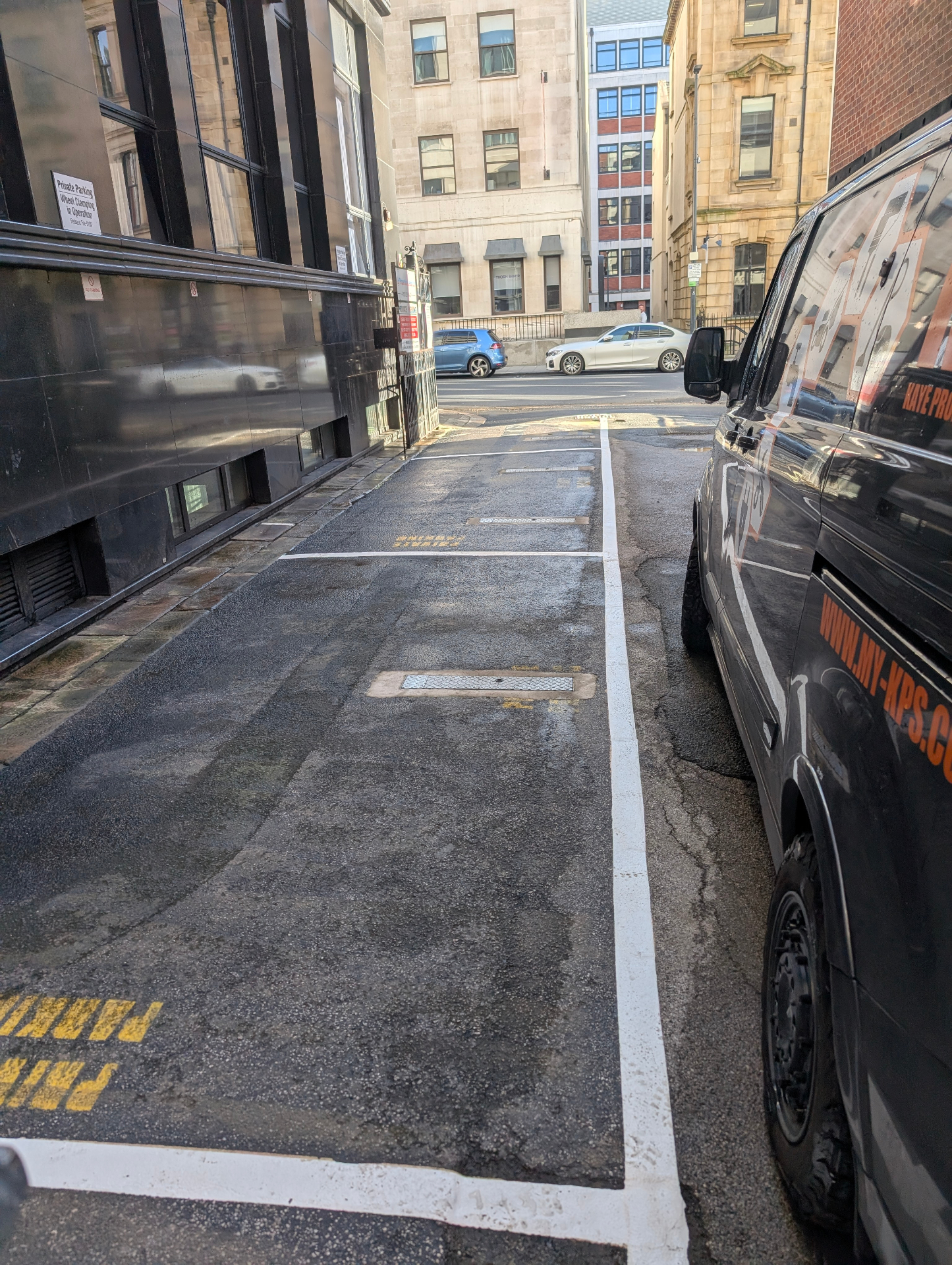 Car Park White Lining — Leeds (2)