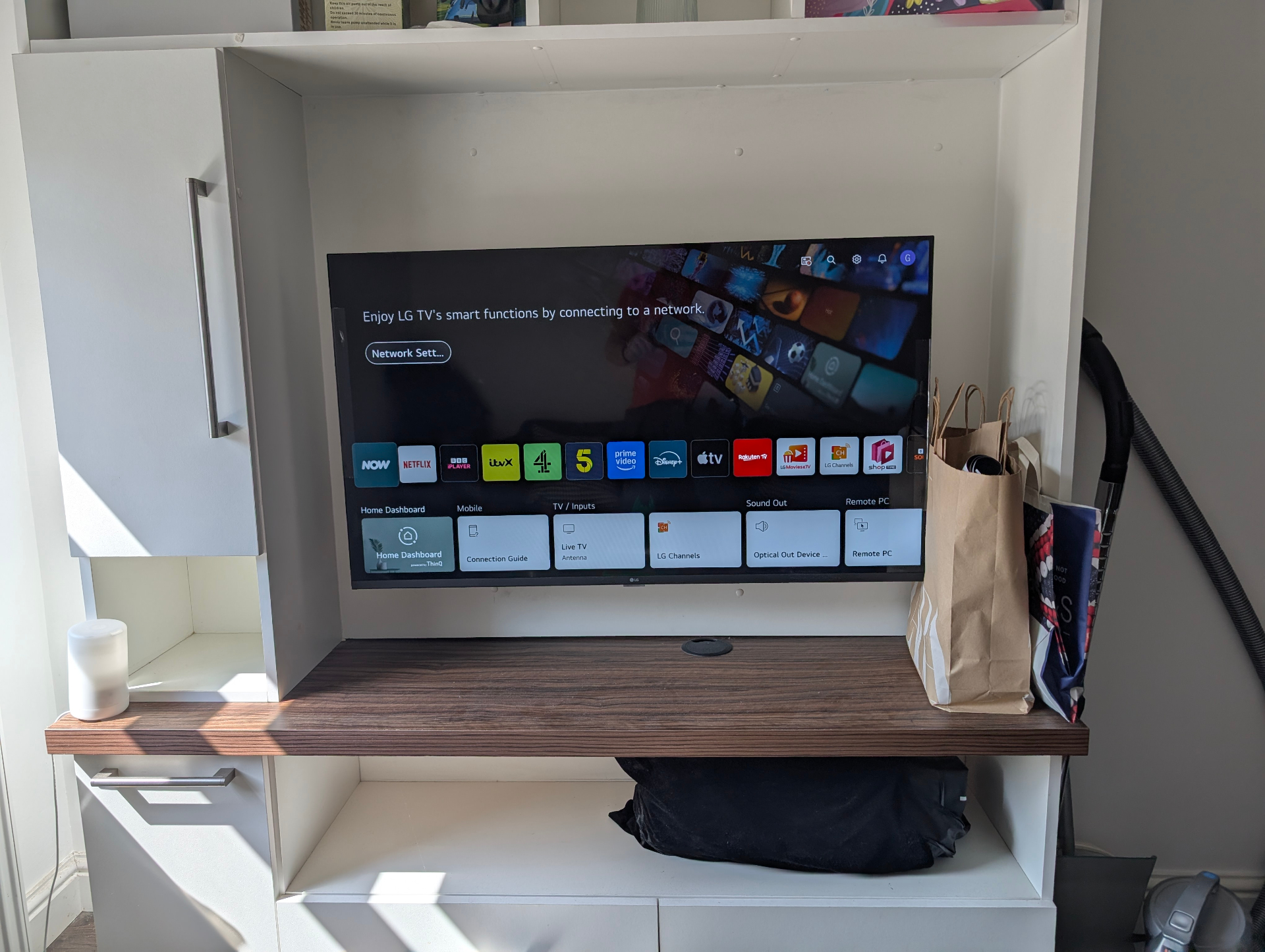 Tv And Cabinet Install — York