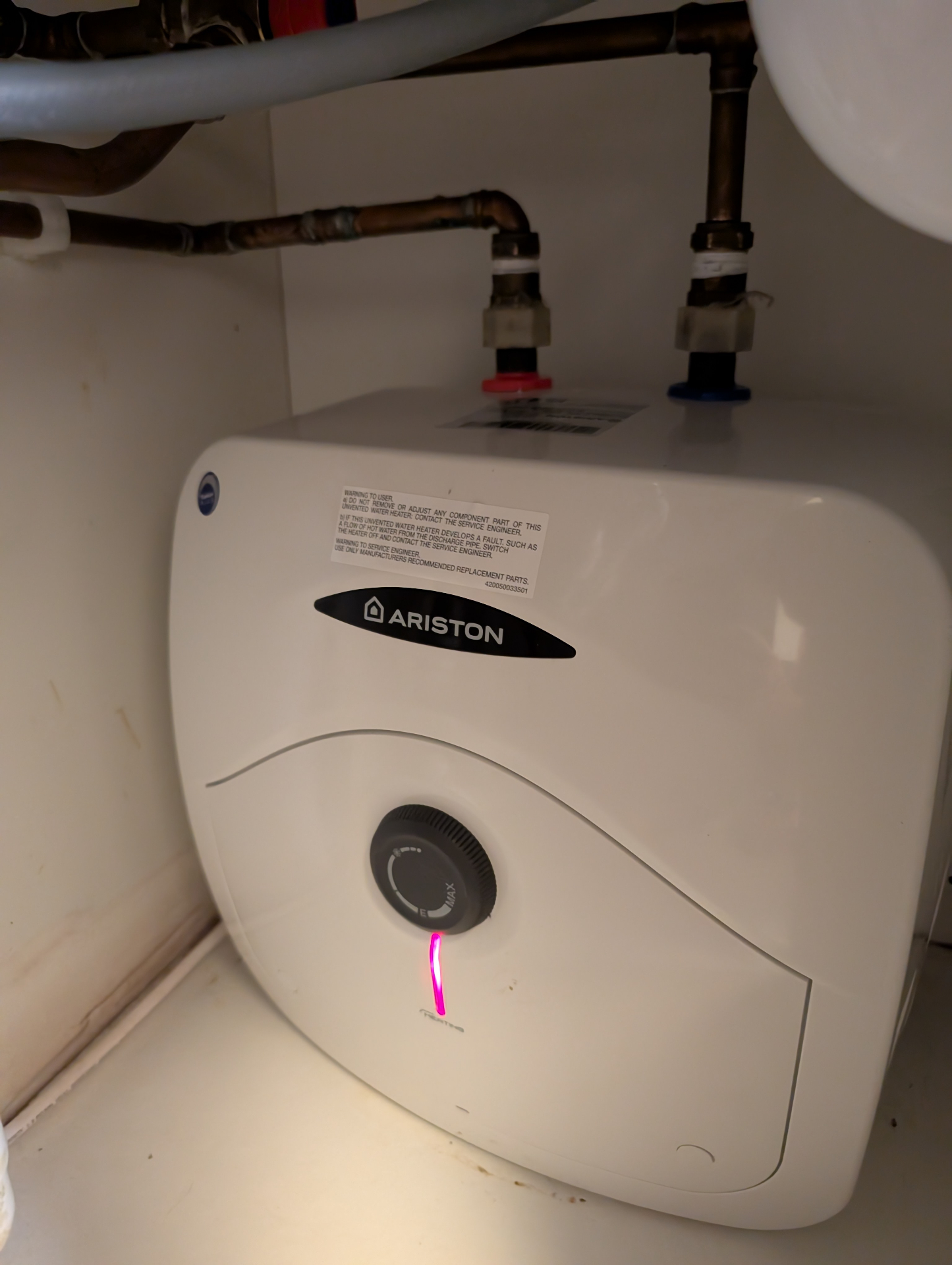 Undersink Water Heater — Harrogate